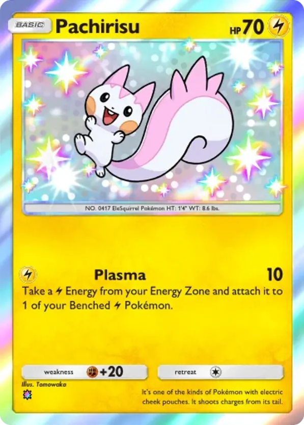 Pachirisu card front