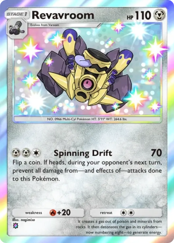 Revavroom card front