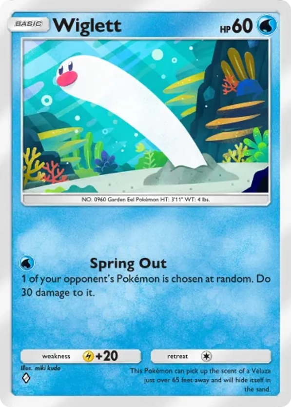 Wiglett card front