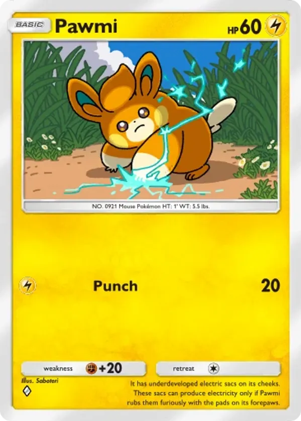 Pawmi card front