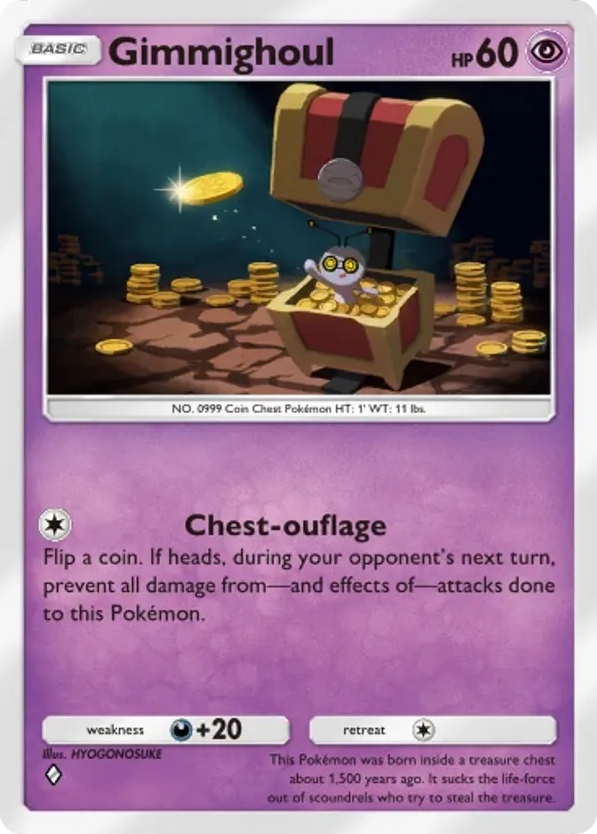 Gimmighoul card front
