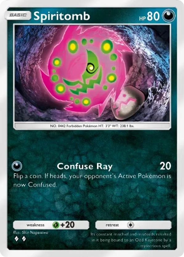 Spiritomb card front
