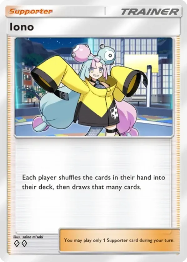 Iono card front