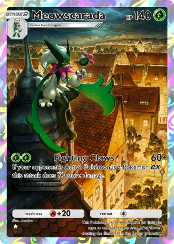 Meowscarada card front