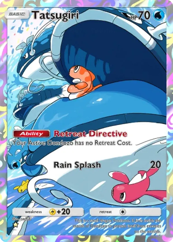 Tatsugiri card front