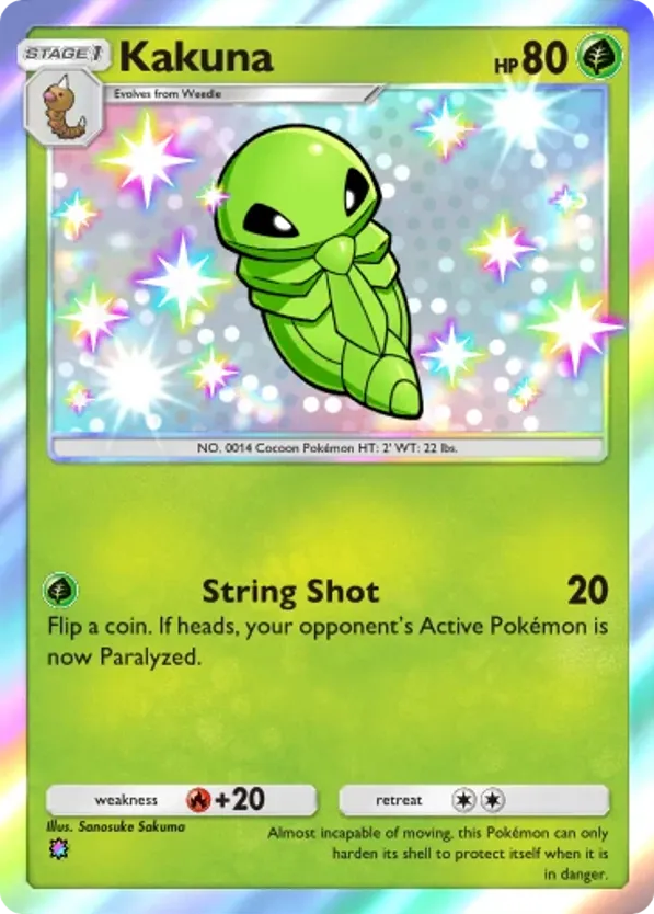 Kakuna card front