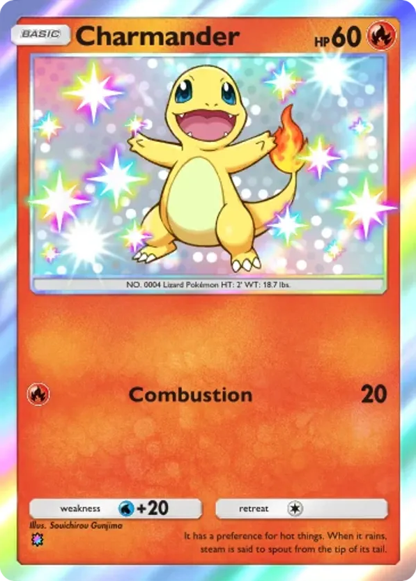 Charmander card front