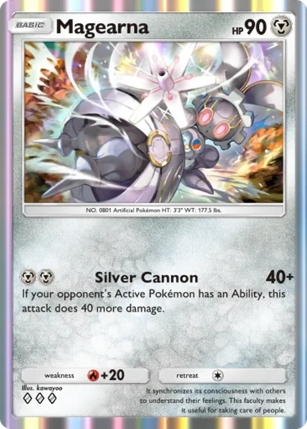 Magearna card front