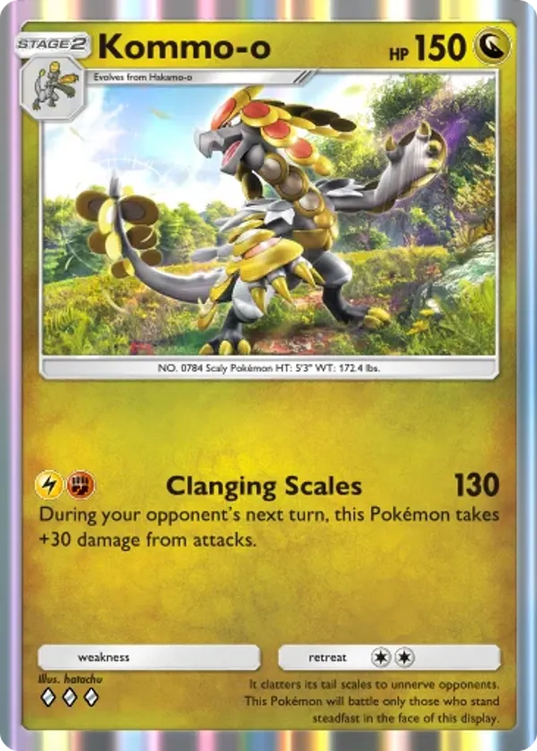 Kommo-o card front