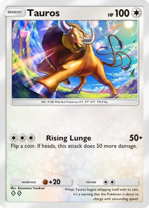 Tauros card front