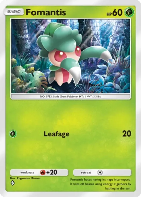 Fomantis card front
