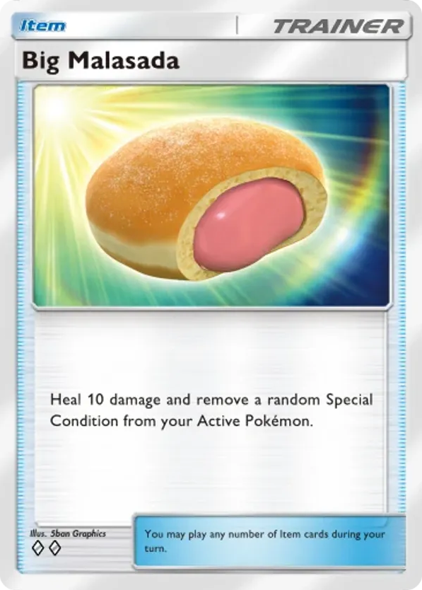 Big Malasada card front