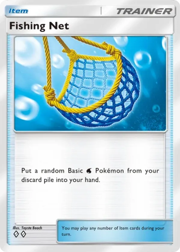 Fishing Net card front