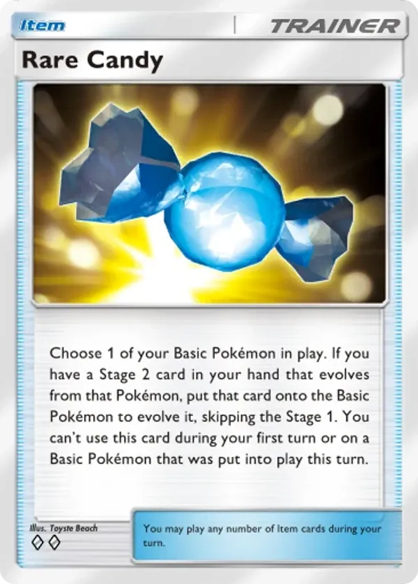 Rare Candy card front