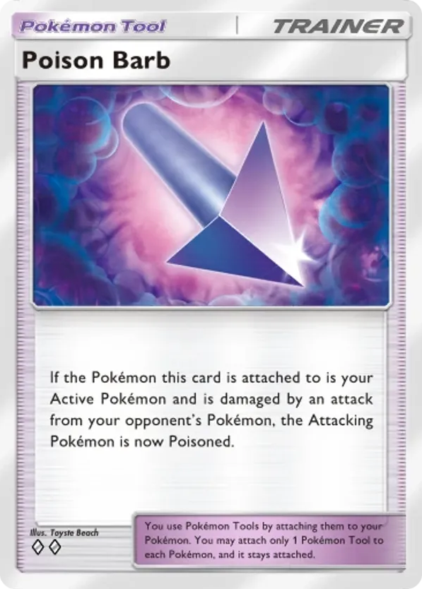 Poison Barb card front