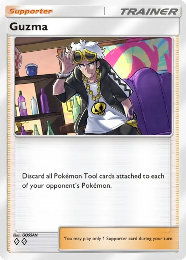 Guzma card front