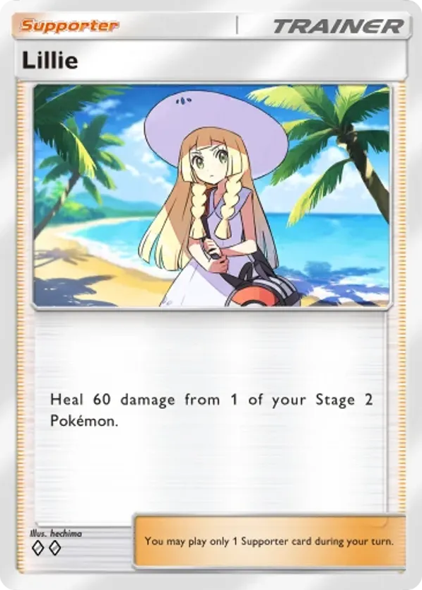 Lillie card front