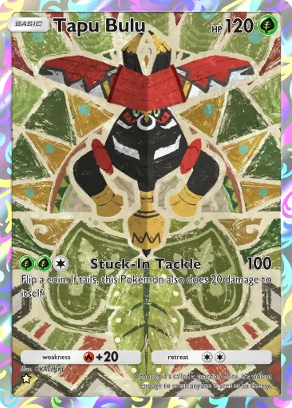 Tapu Bulu card front