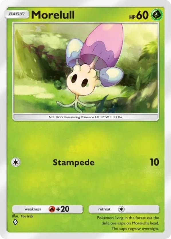 Morelull card front