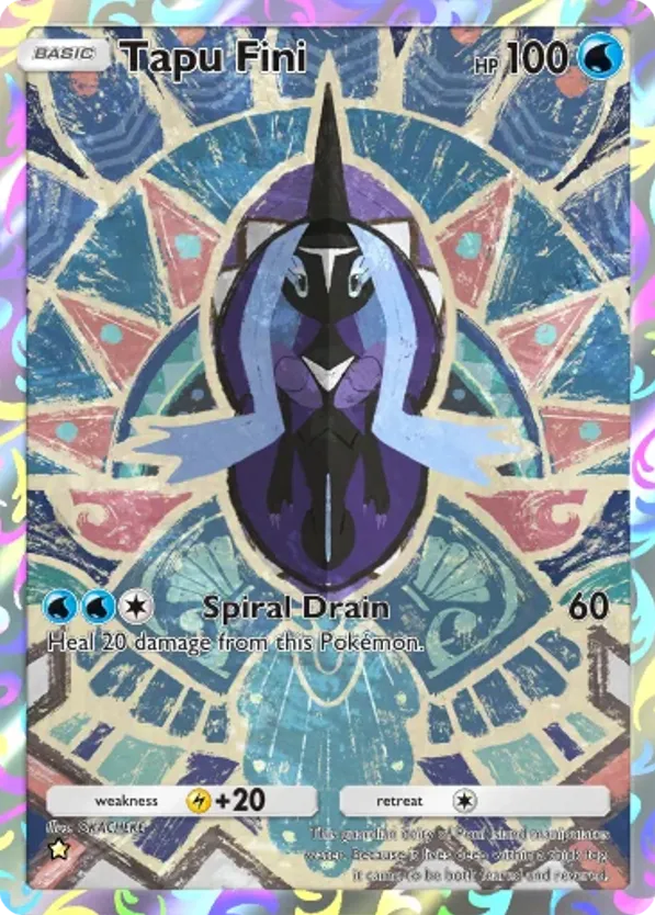 Tapu Fini card front