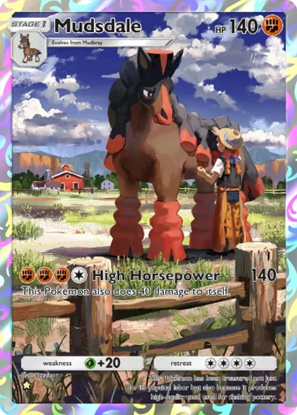 Mudsdale card front