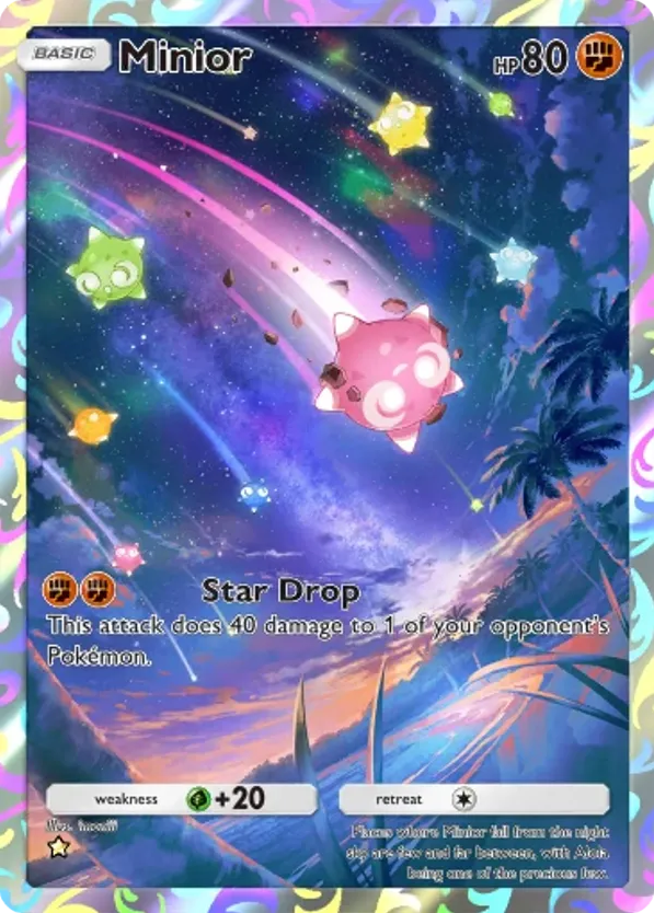 Minior card front
