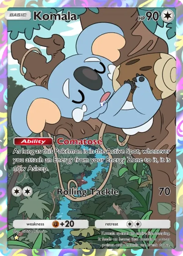 Komala card front