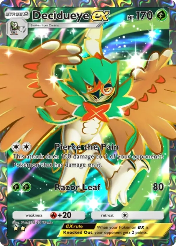 Decidueye ex card front