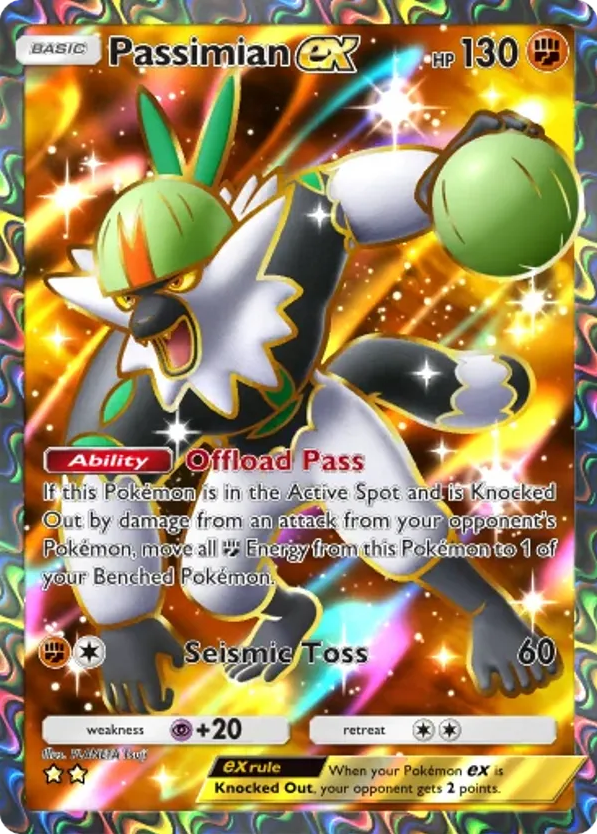Passimian ex card front