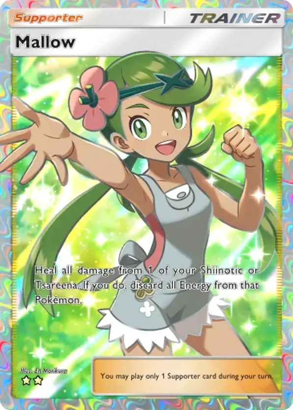 Mallow card front