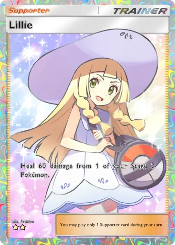 Lillie card front