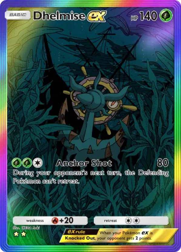 Dhelmise ex card front