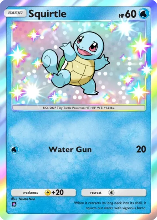 Squirtle card front