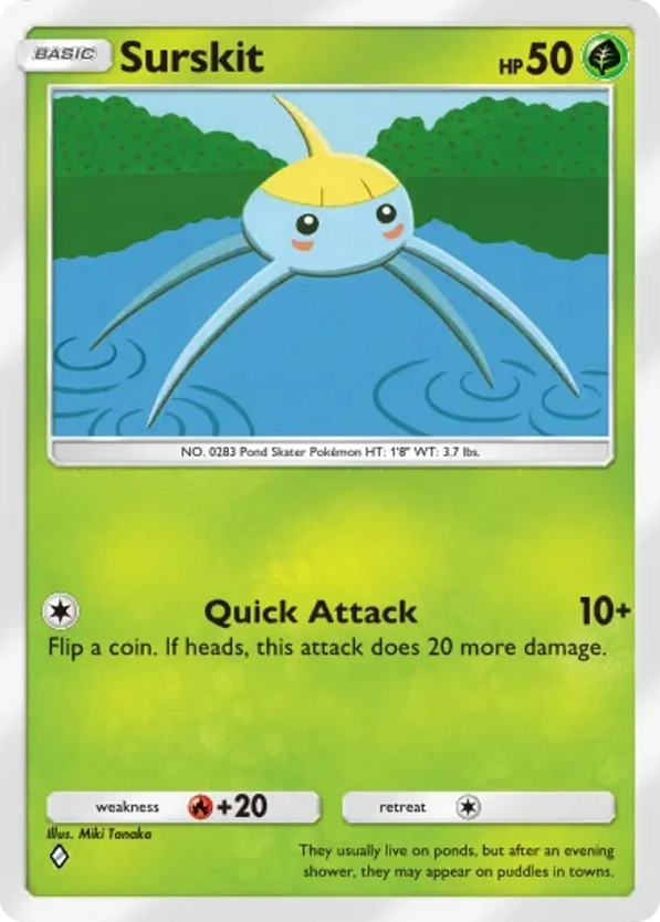 Surskit card front