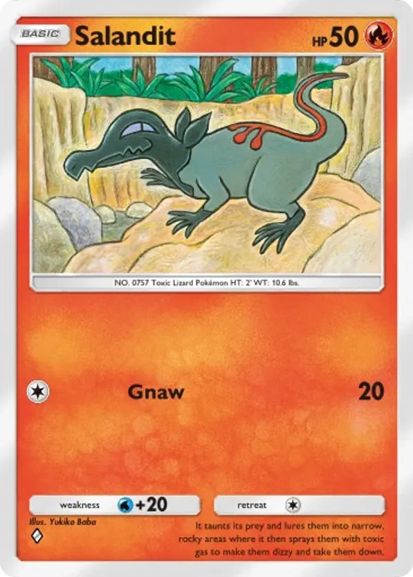 Salandit card front