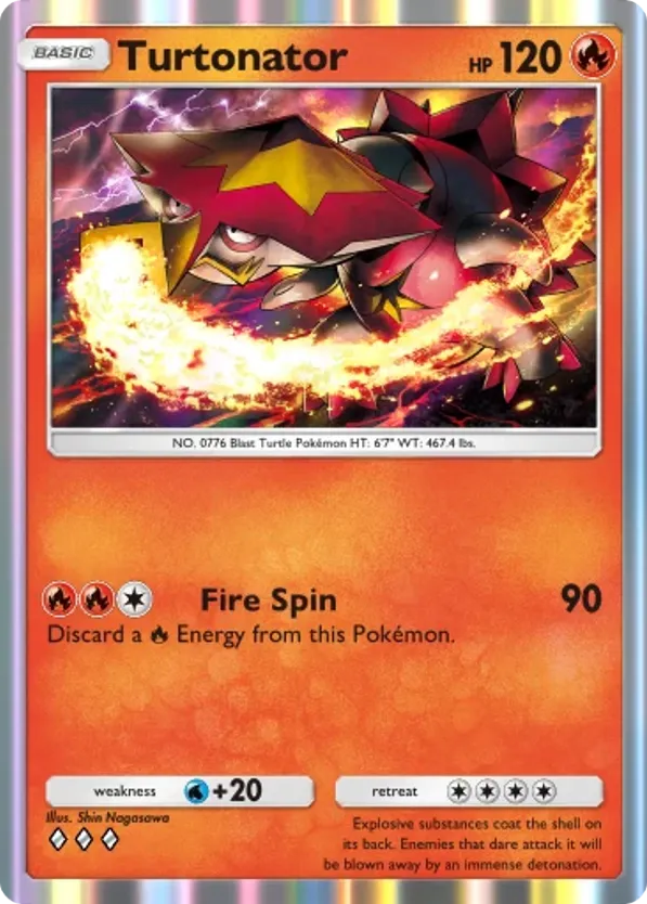 Turtonator card front
