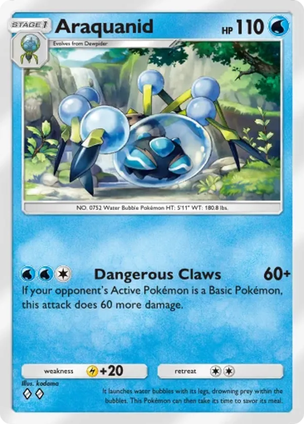 Araquanid card front
