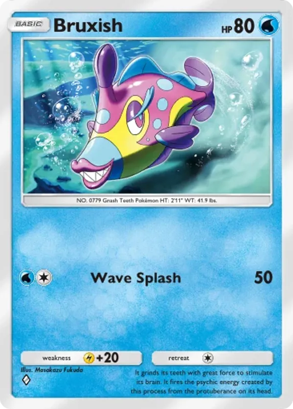 Bruxish card front