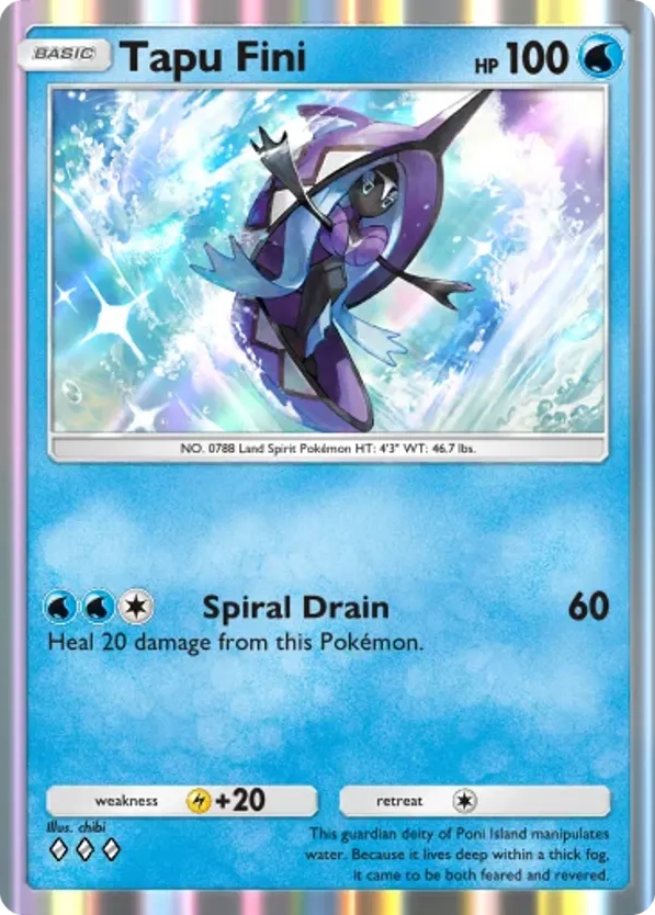 Tapu Fini card front