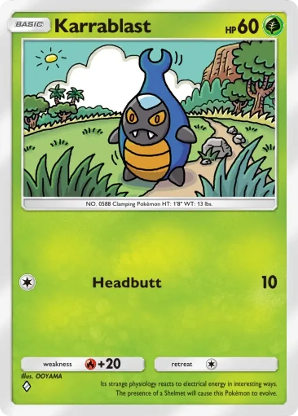 Karrablast card front