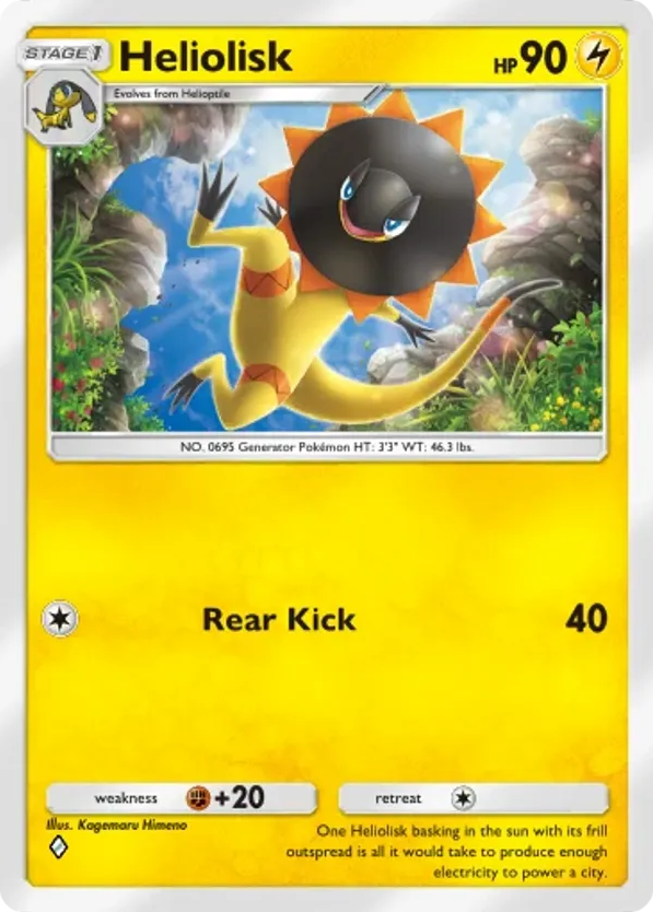Heliolisk card front