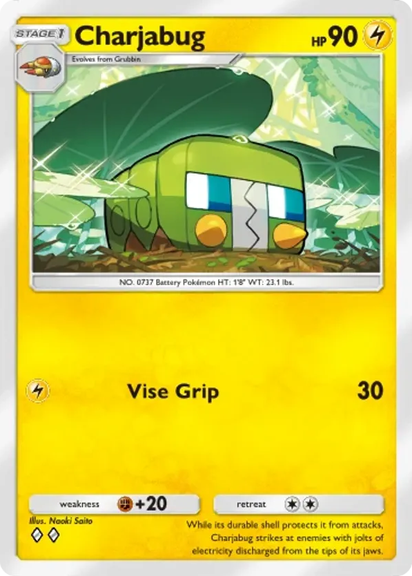 Charjabug card front
