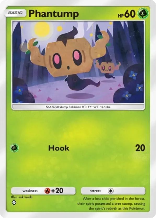 Phantump card front