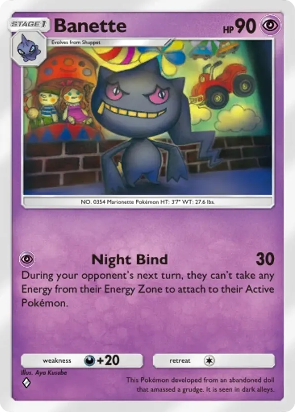 Banette card front