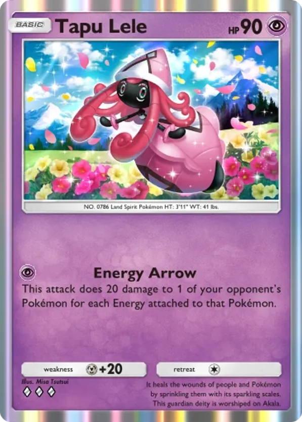 Tapu Lele card front