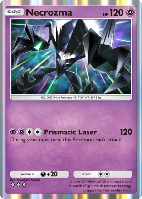 Necrozma card front