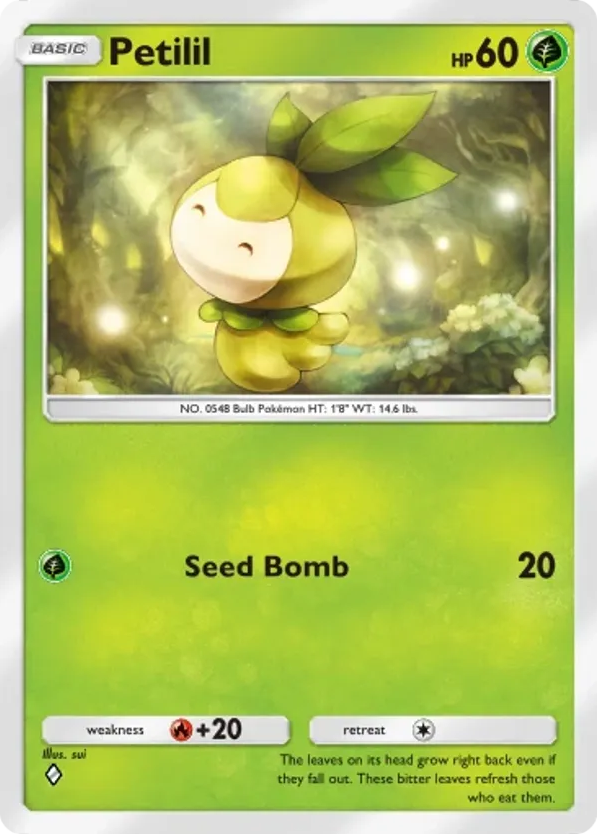 Petilil card front