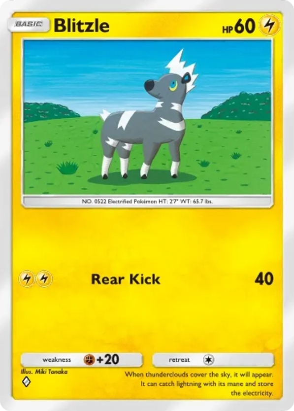 Blitzle card front