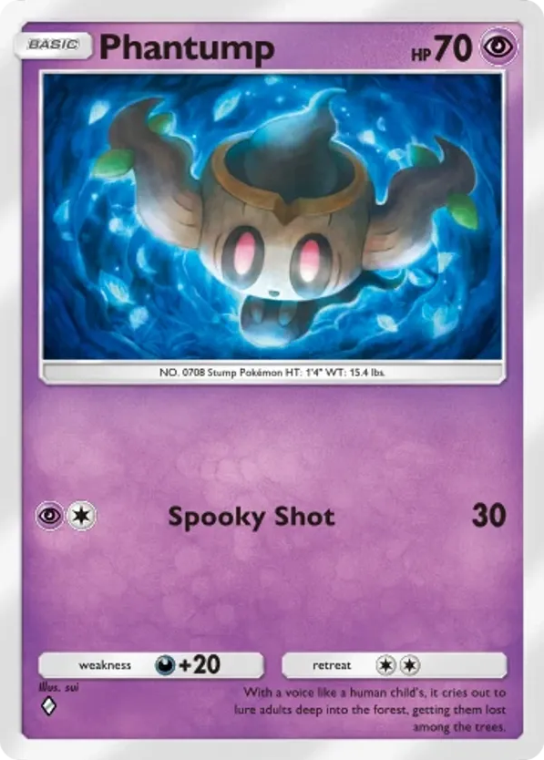 Phantump card front