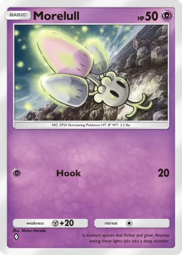 Morelull card front